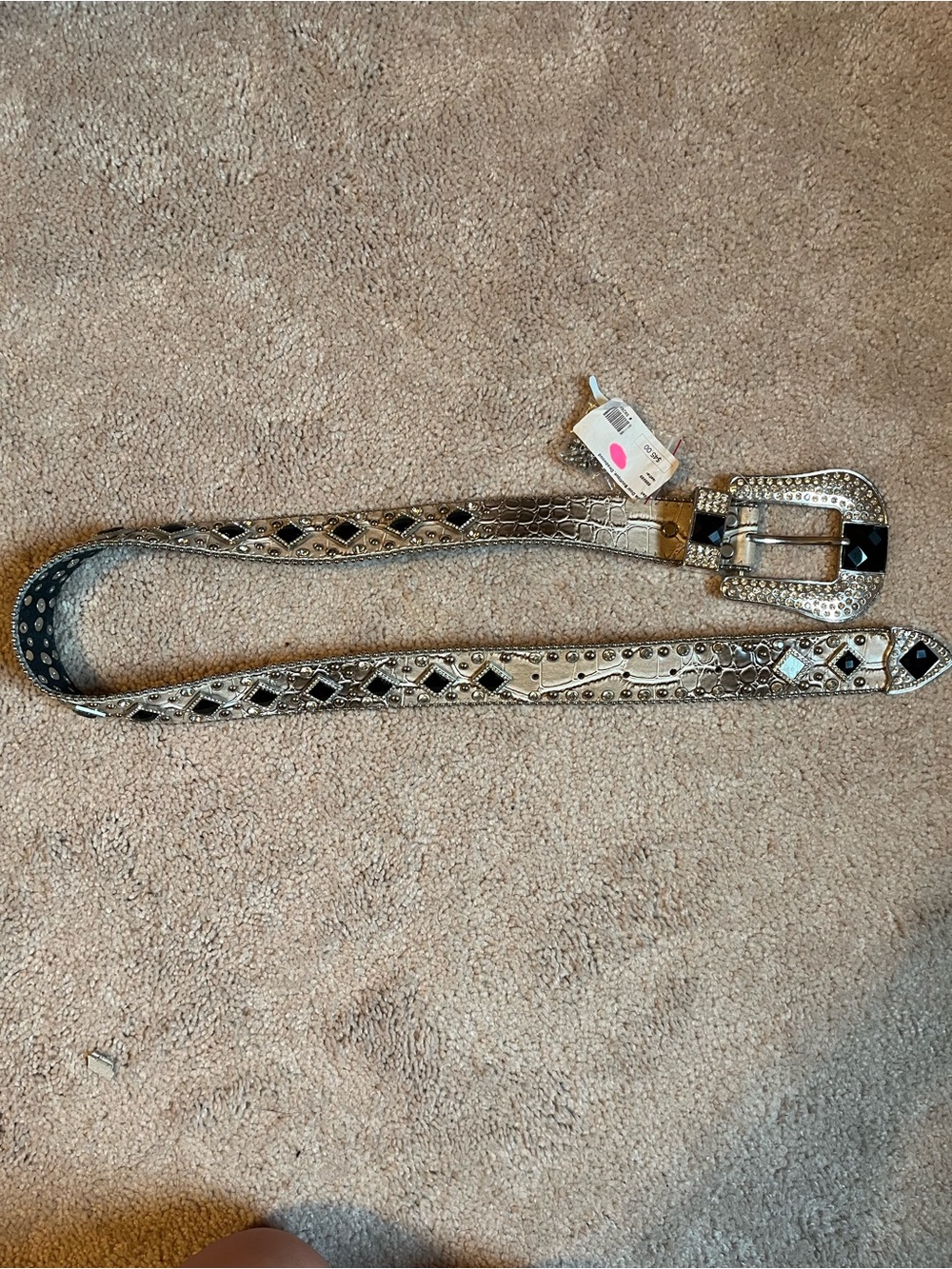 Nocona Belt Co. Rhinestone western Belt